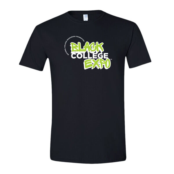 BCE with Green Letters College T-Shirt Thumbnail