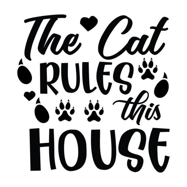 The cat rules this house Thumbnail