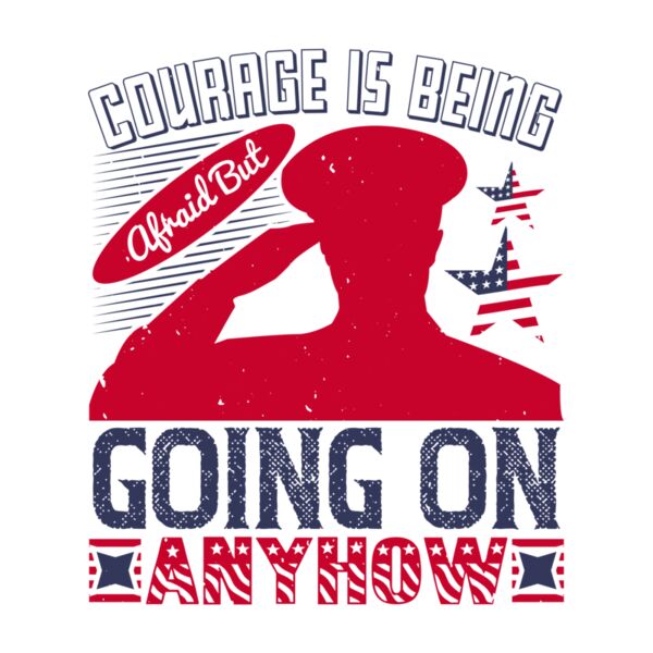 Courage is being afraid but going on anyhow 01 Thumbnail