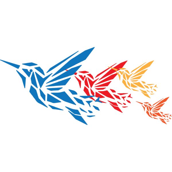 Latino Tshirt Art Only birds Blue sansBkgrd Thumbnail